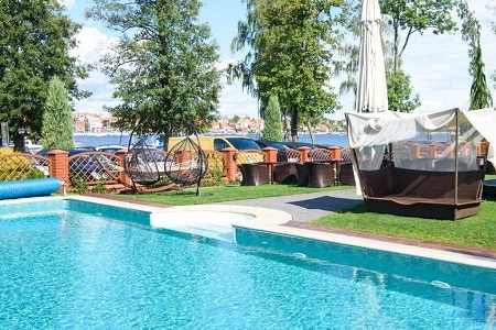 гатэль Міколайкі Мазурскія азёры адпачынак на Мазурах турызм Польшча